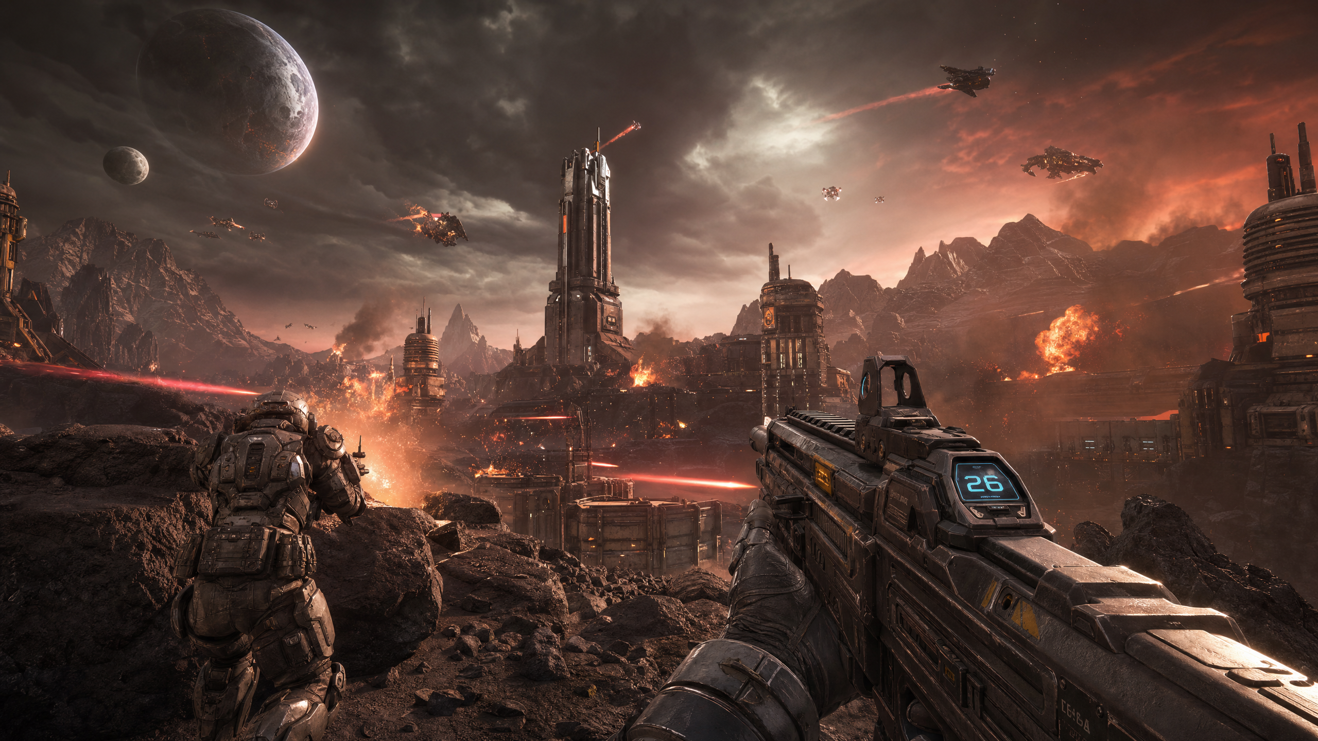 Sci-fi FPS game review
